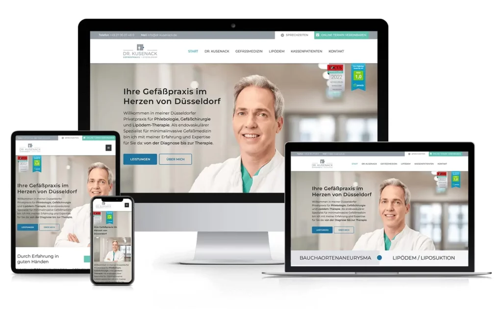 Praxismarketing Kunde Dr. Kusenack