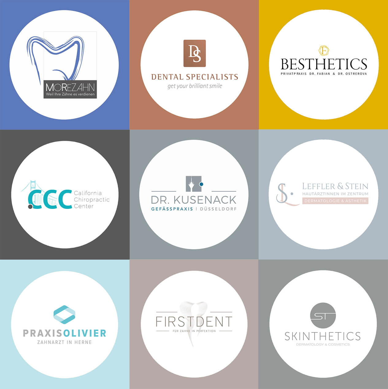 Praxismarketing Kunden Logos